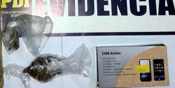 Se sacaron de circulación 947 gramos de cannabis sativa y 42 gramos de clorhidrato de cocaína evidencia